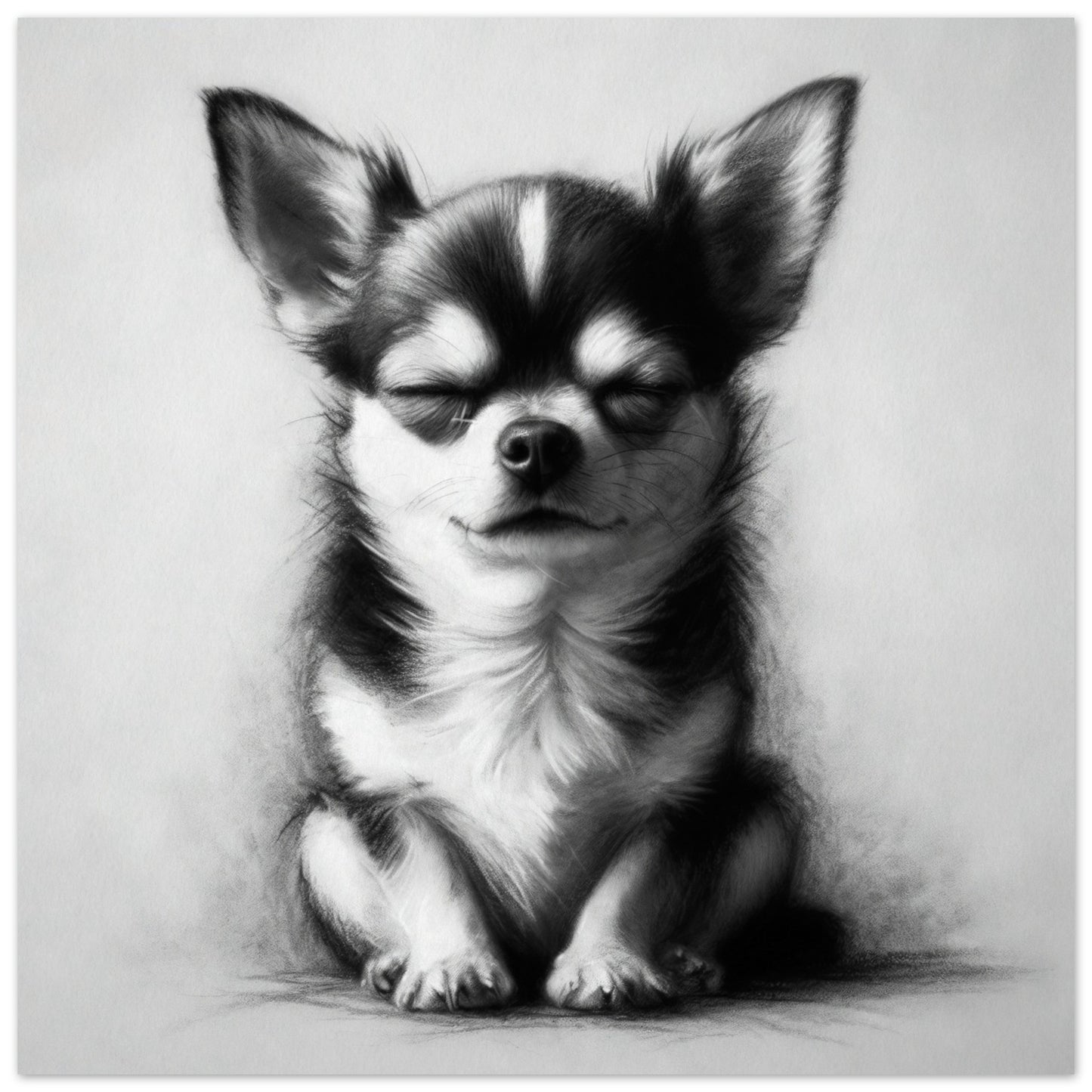 chihuahua dog poster