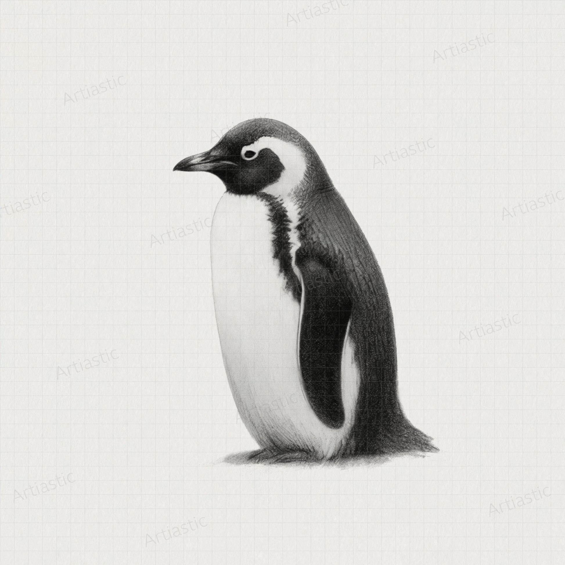 adelaide penguin printable wall art