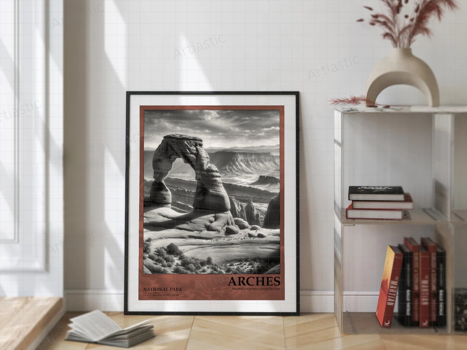 arches national park USA poster wall art