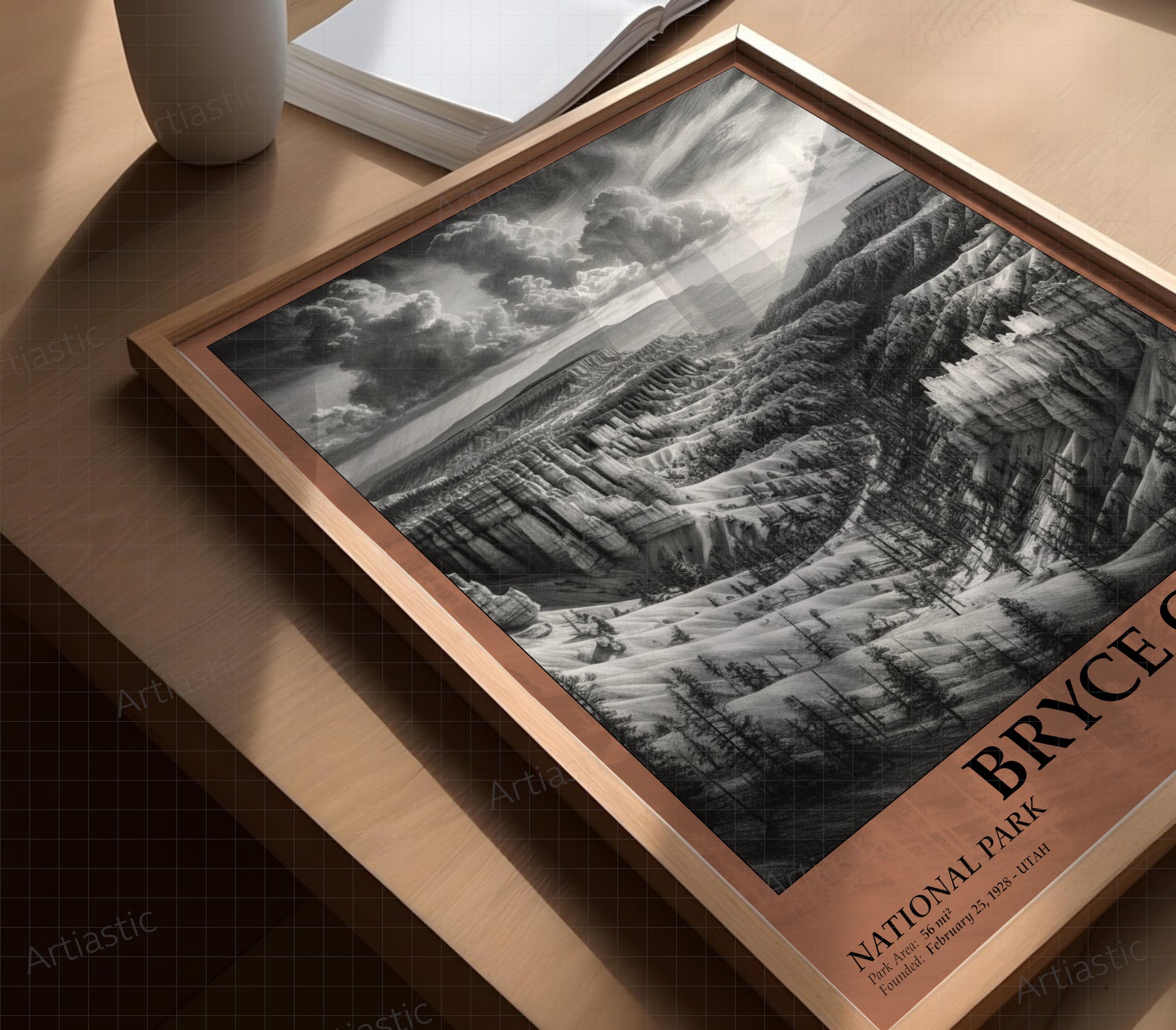 bryce canyon national park poster