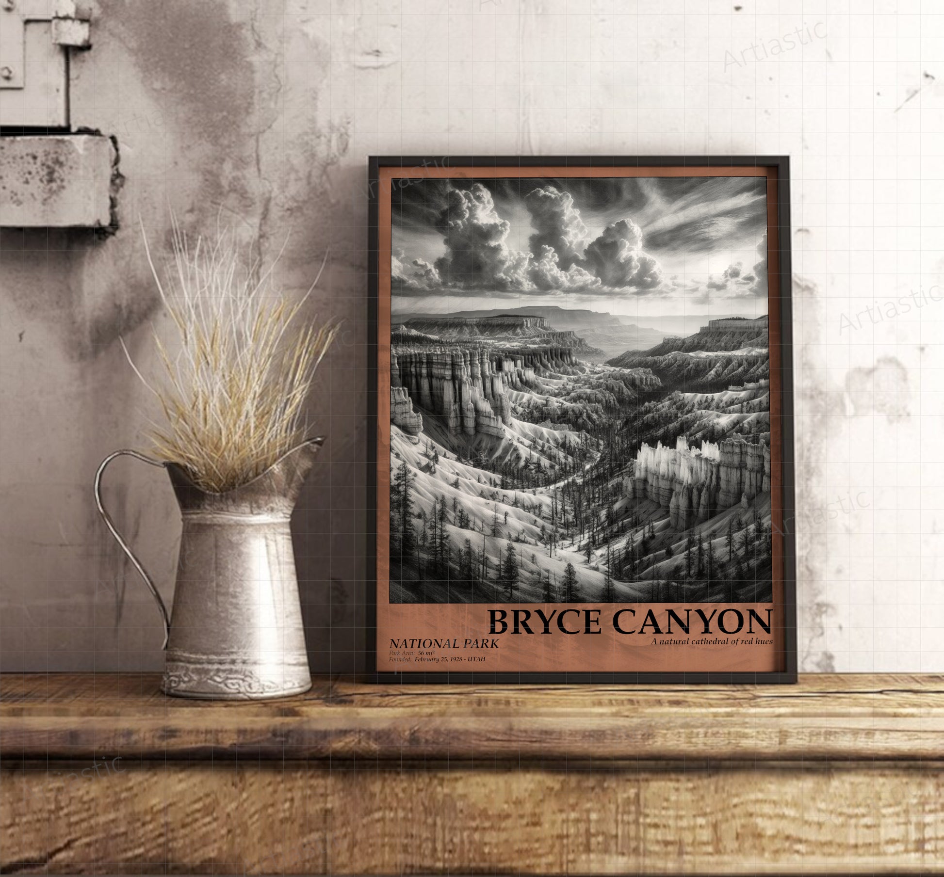 bryce canyon national park poster wall art