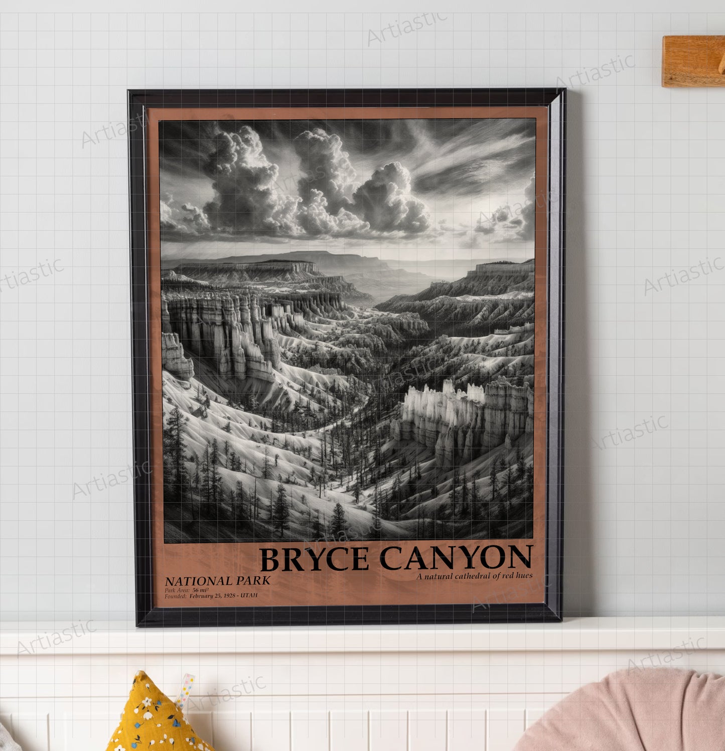 bryce canyon national park poster wall art