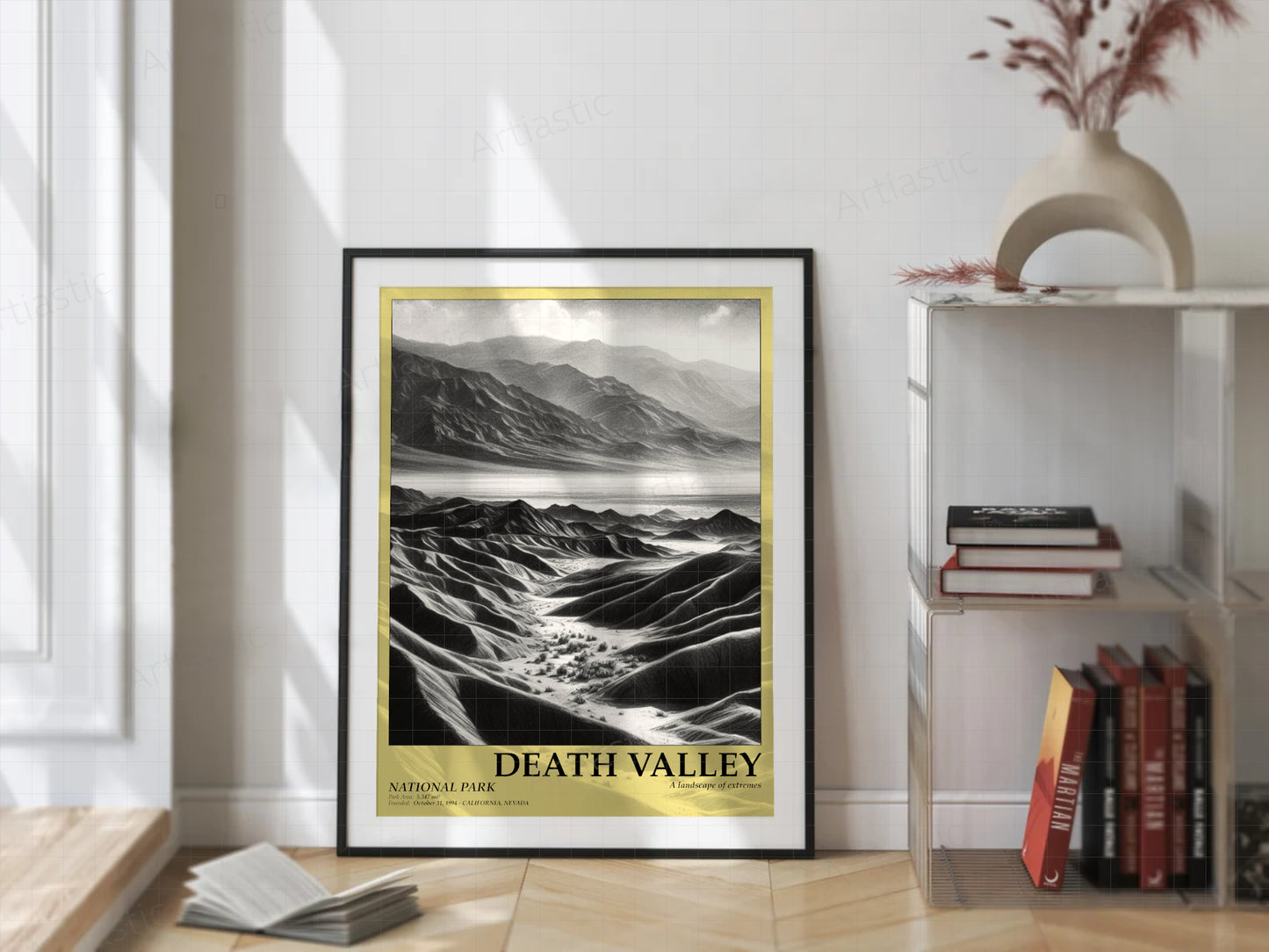 death valley national park poster