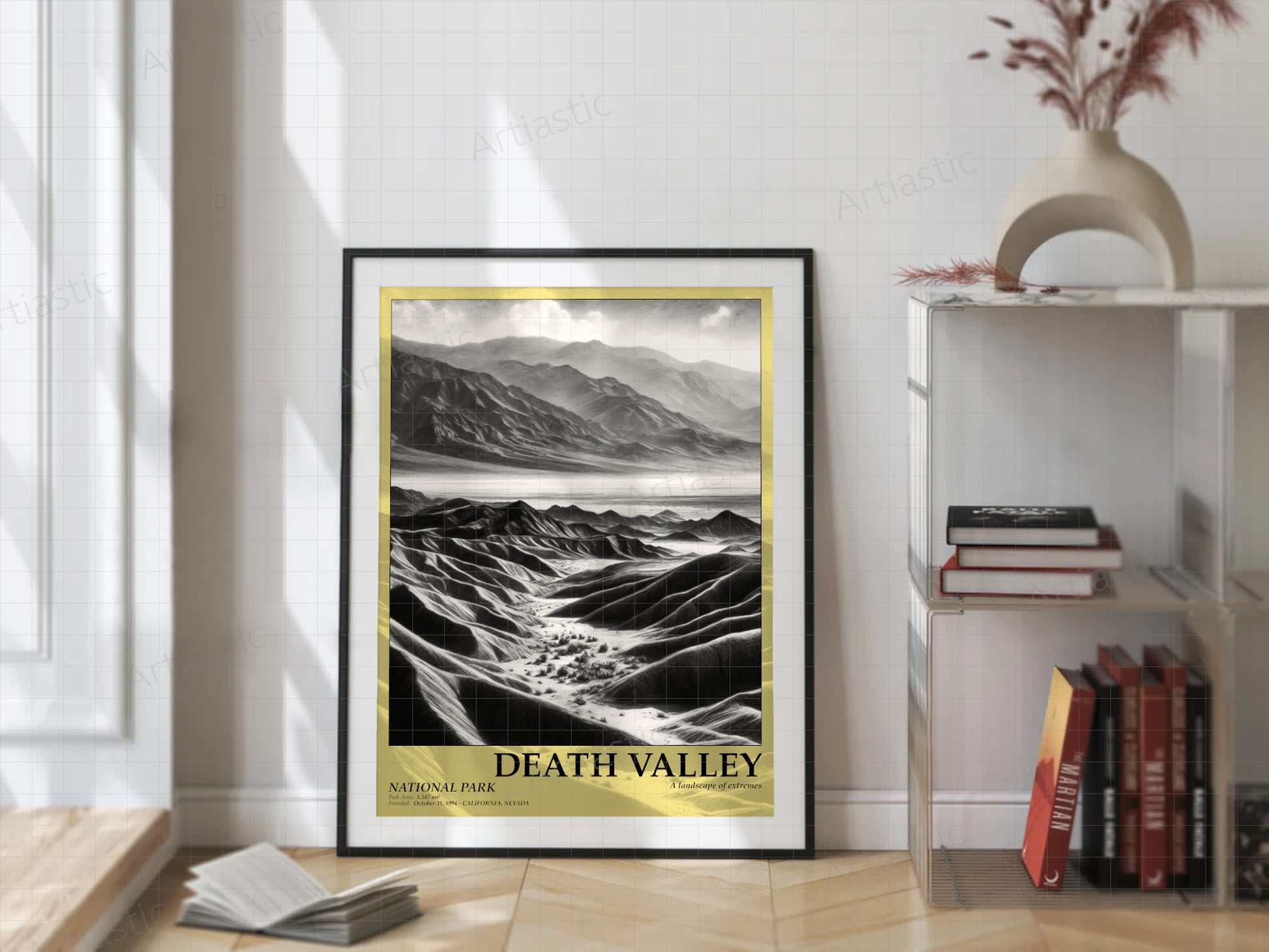 death valley national park poster