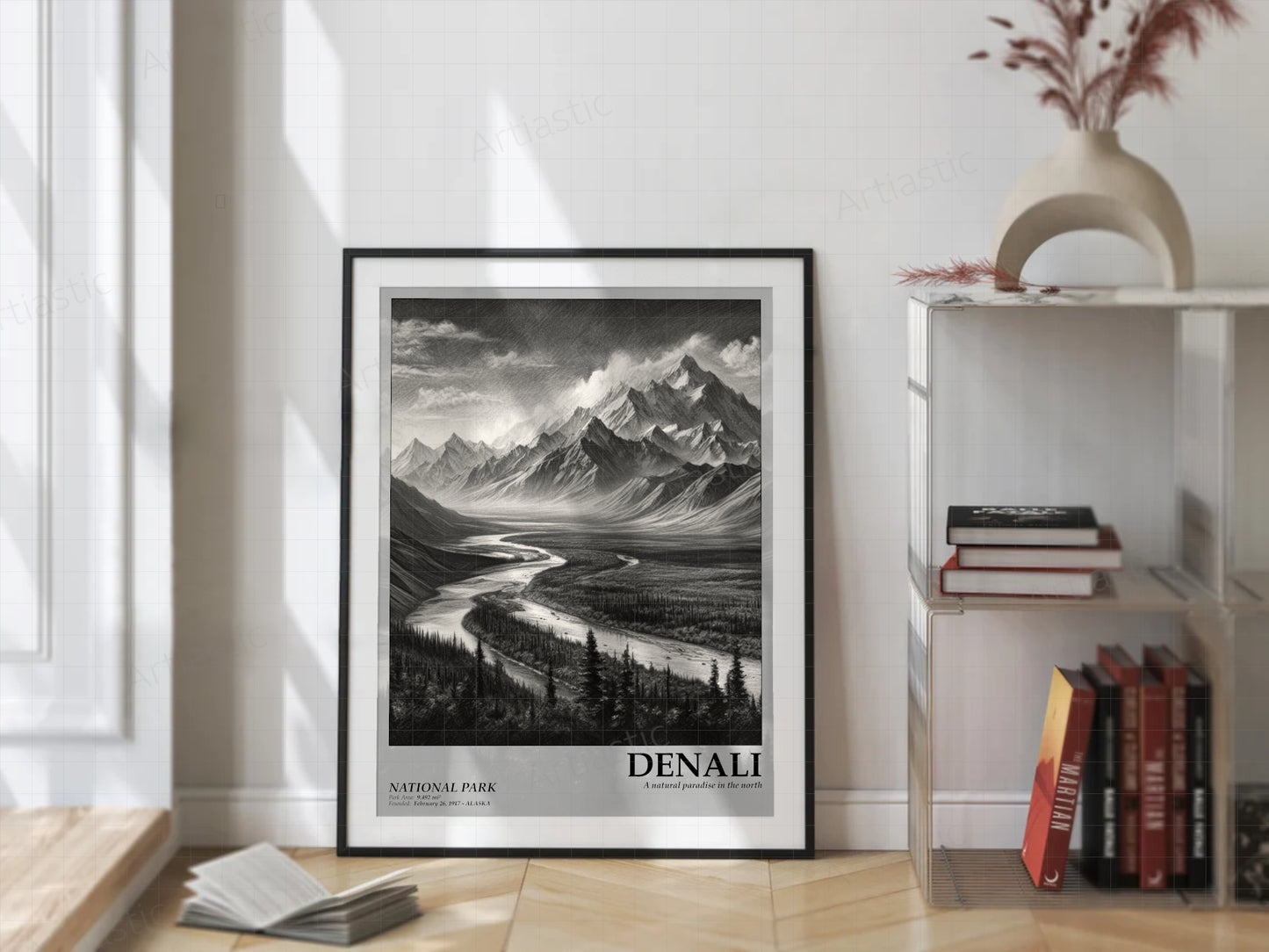 denali national park poster