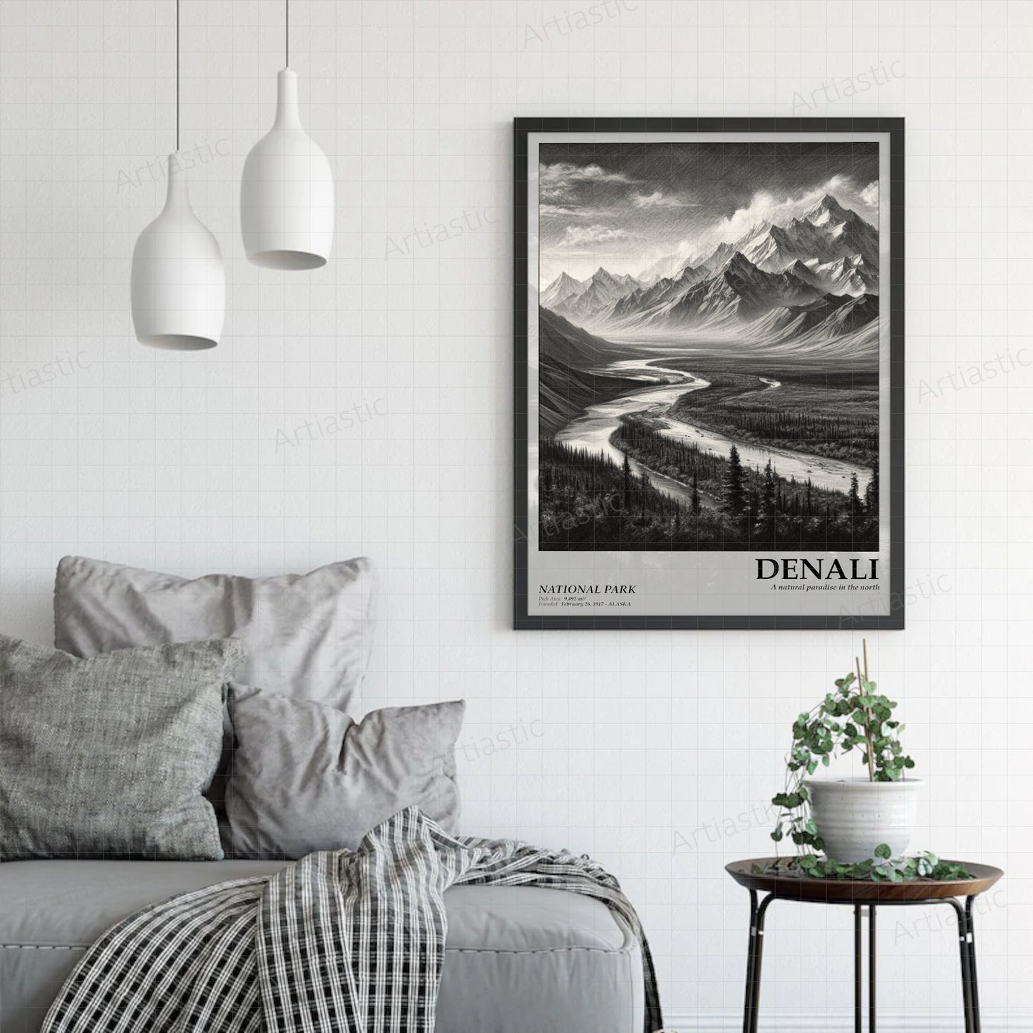 denali national park poster