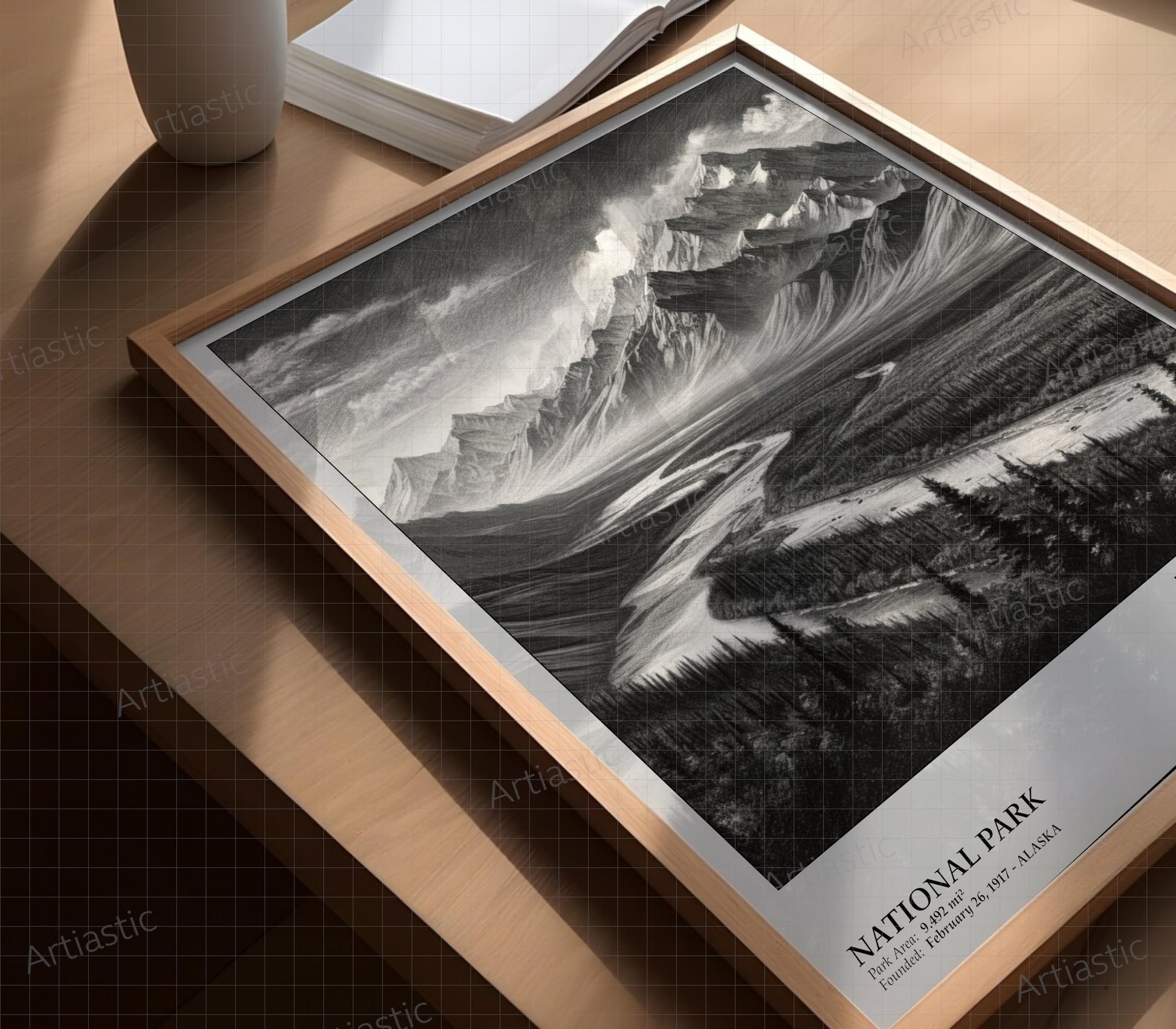 denali national park poster