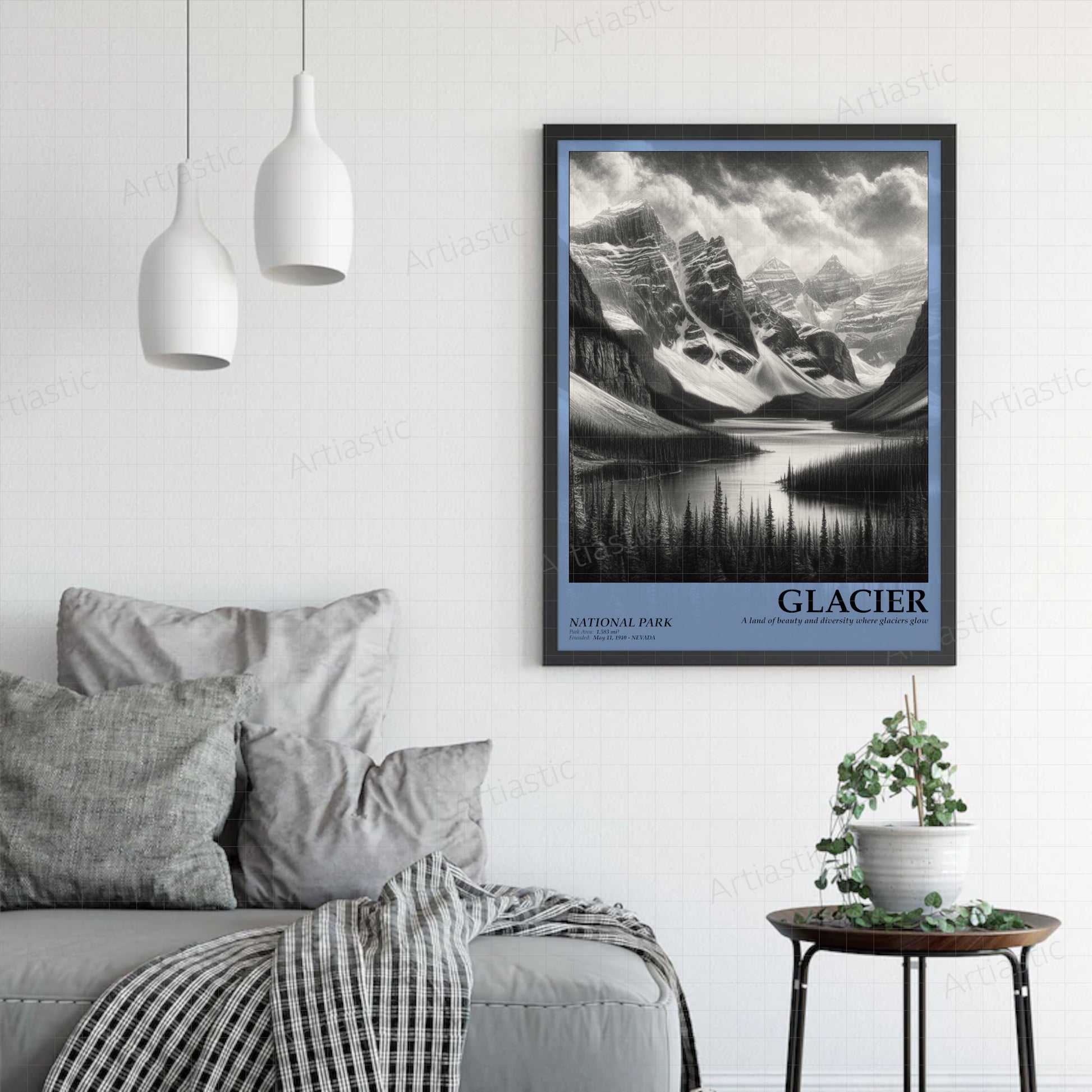 Glacier National Park poster