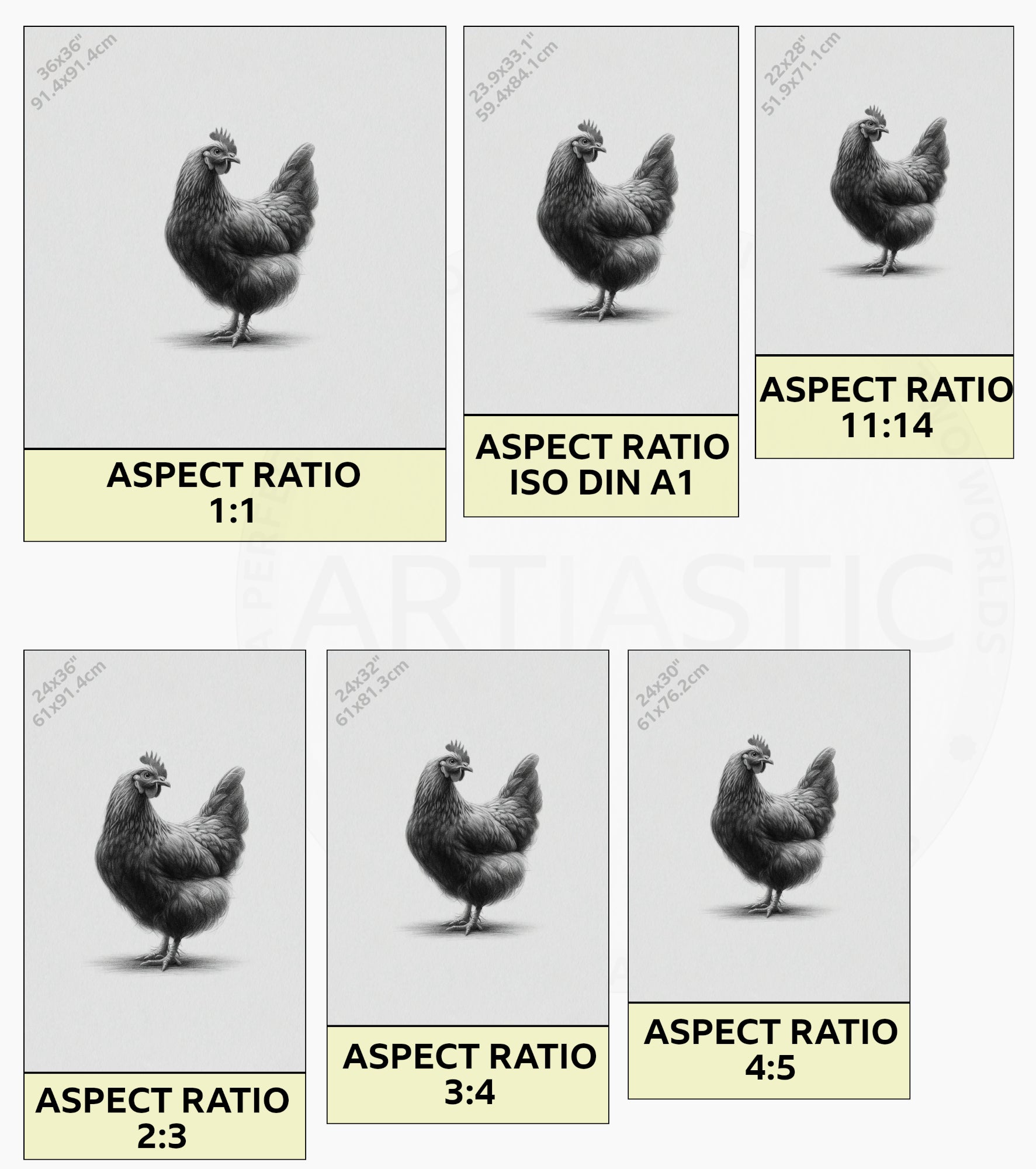 dibujo imprimible gallina arte granja ratios