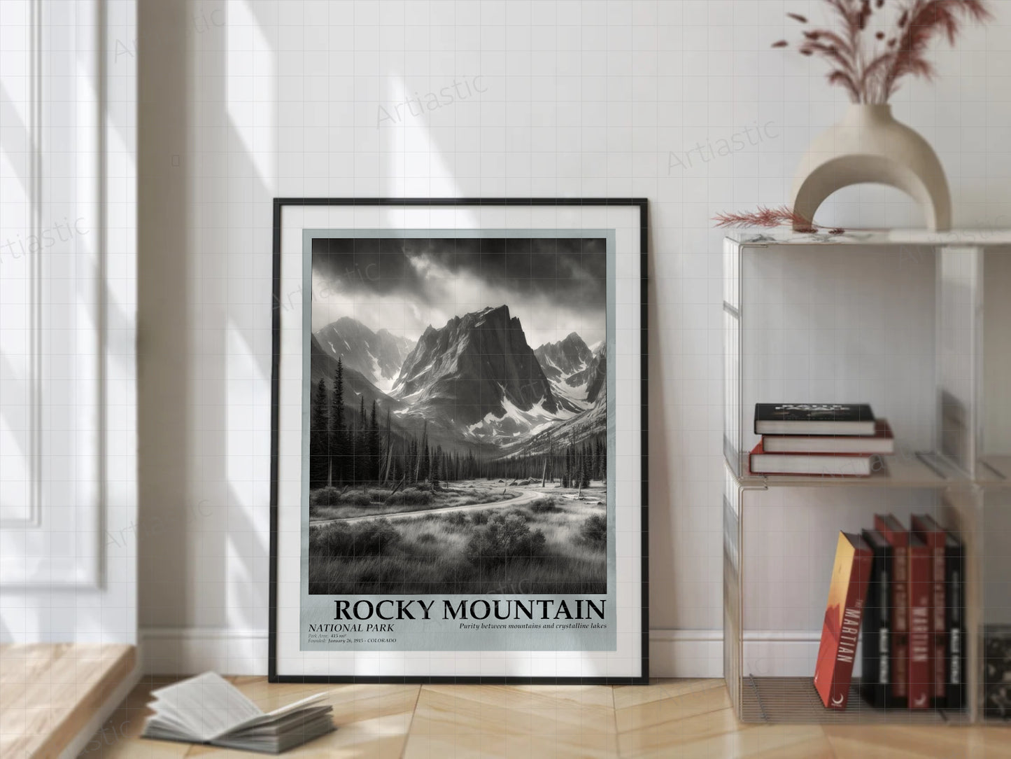 rocky mountain national park poster wall art