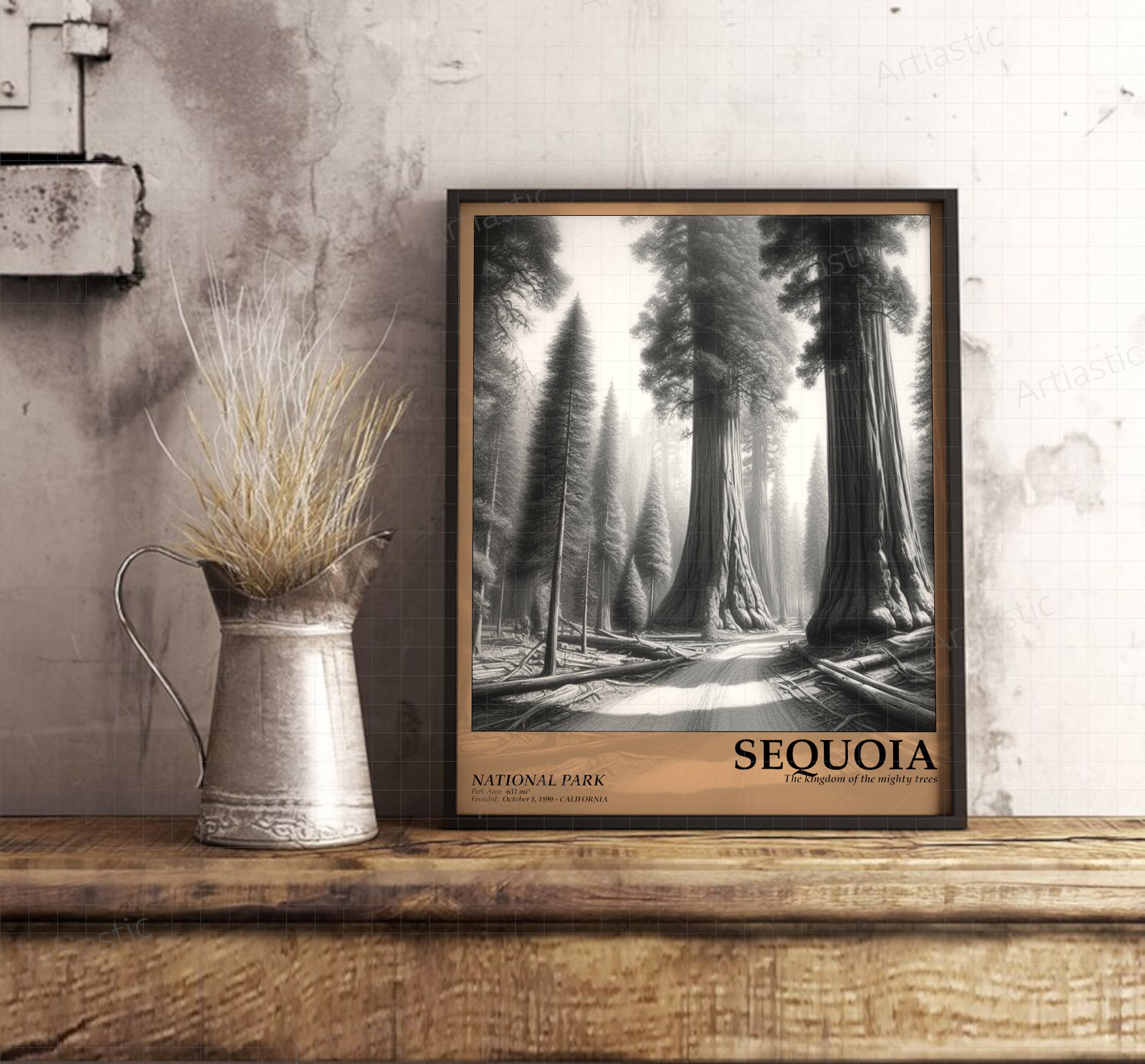 Sequoia National Park poster