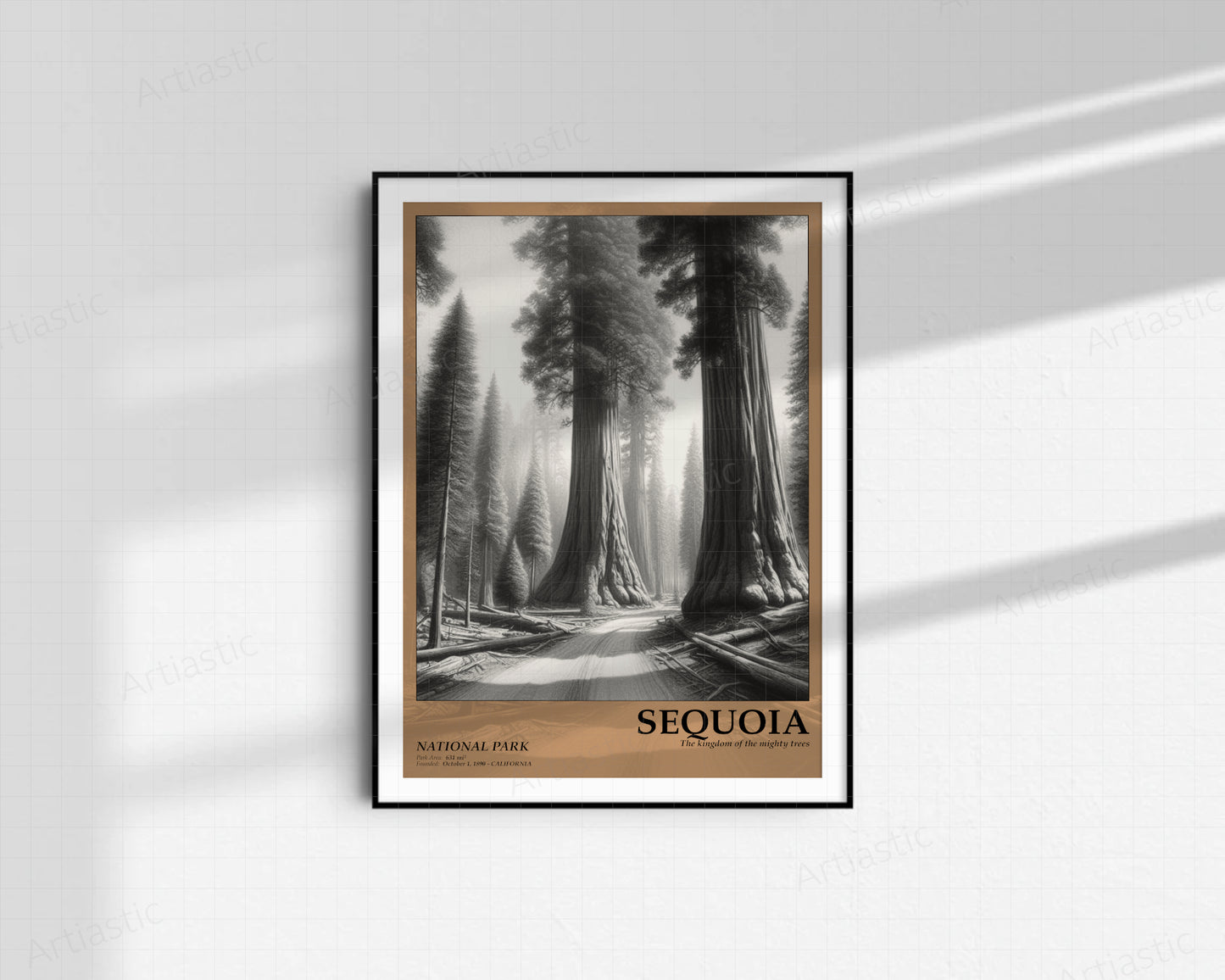 Sequoia National Park poster