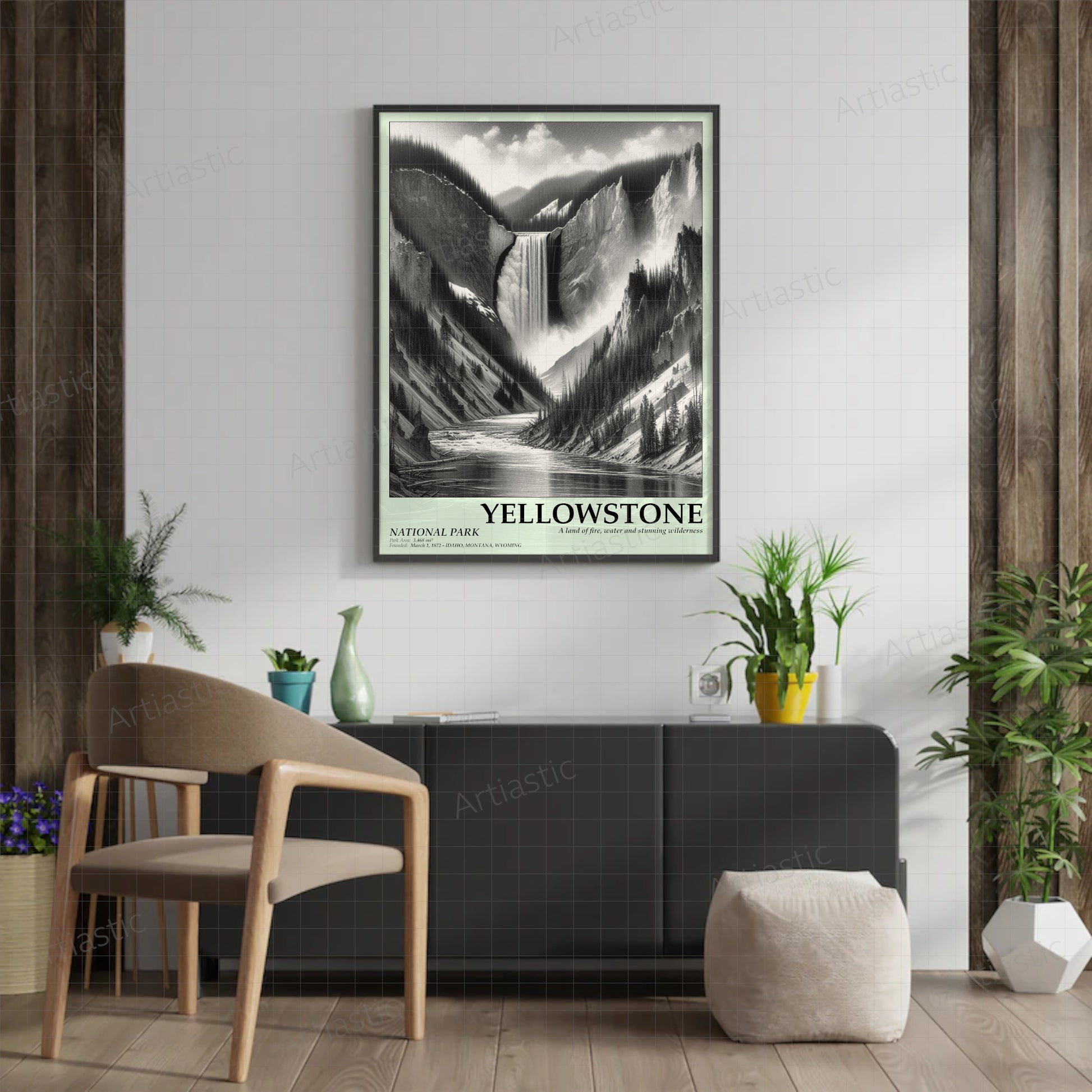 Yellowstone National Park Poster