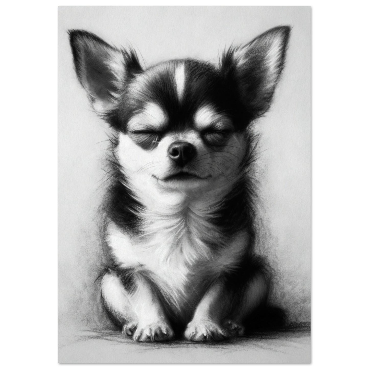 chihuahua dog poster