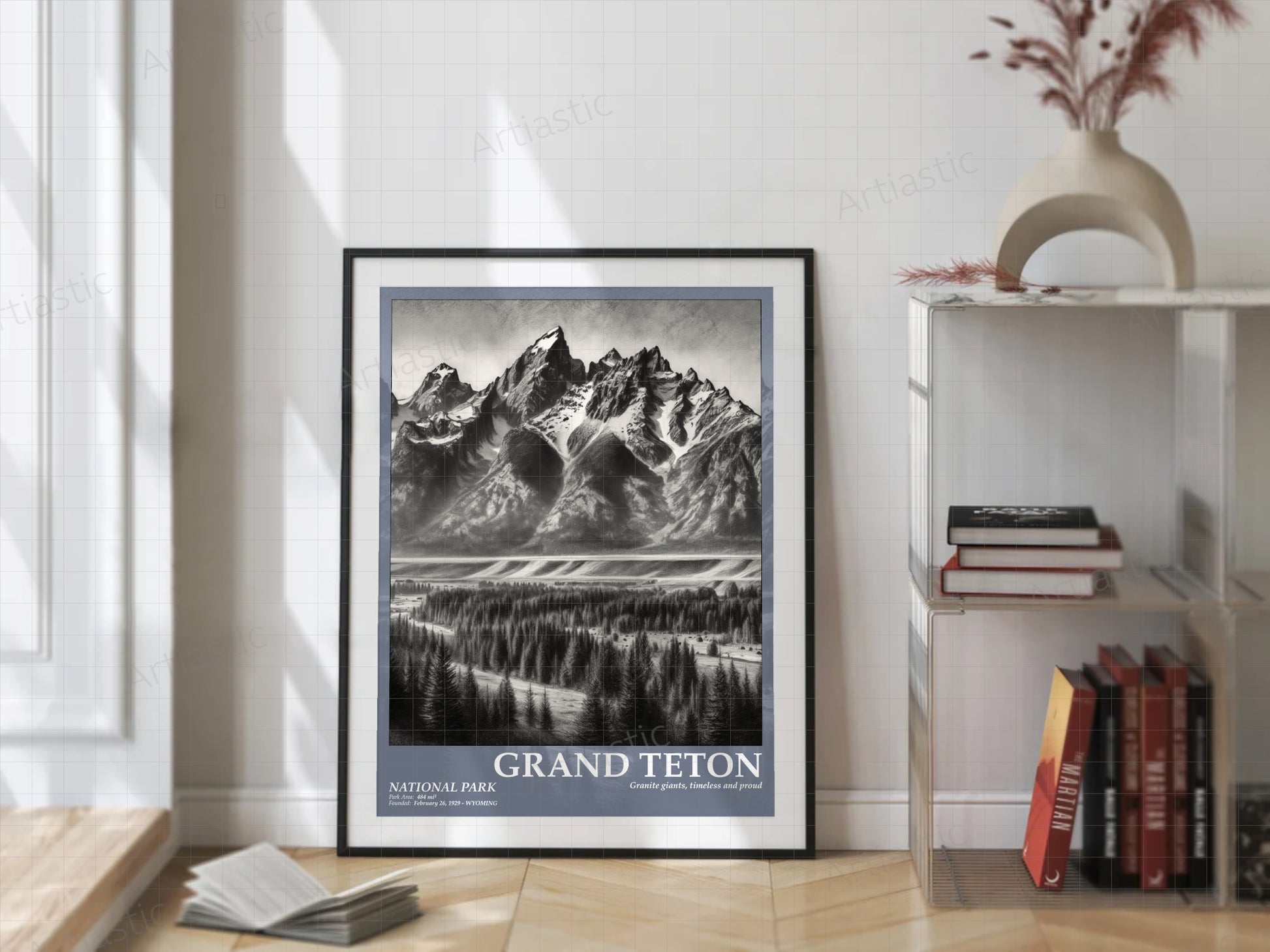 grand teton national park poster wall art