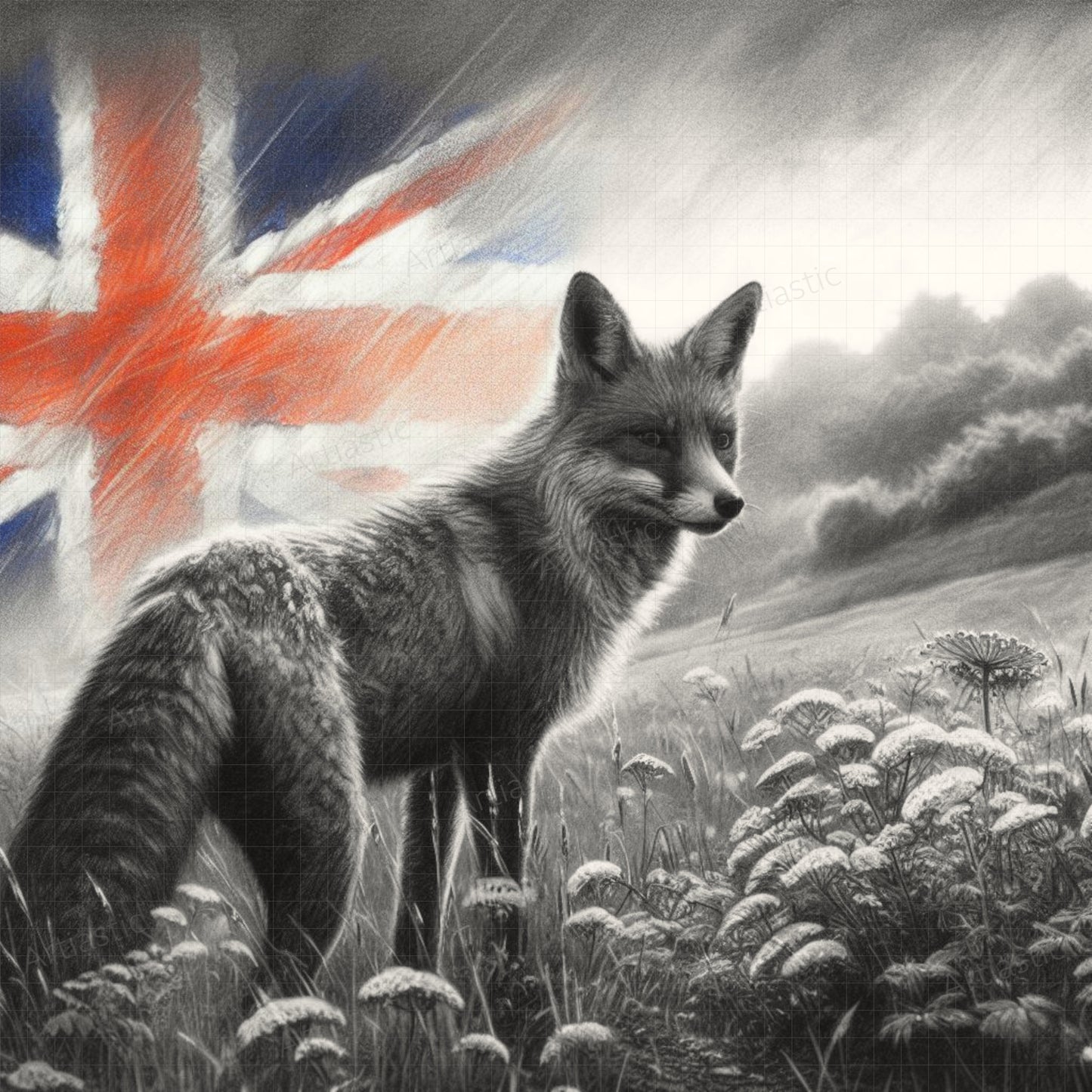 patriotic art of United Kingdom by Artiastic