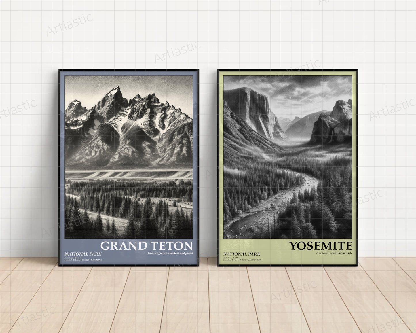 us national parks posters